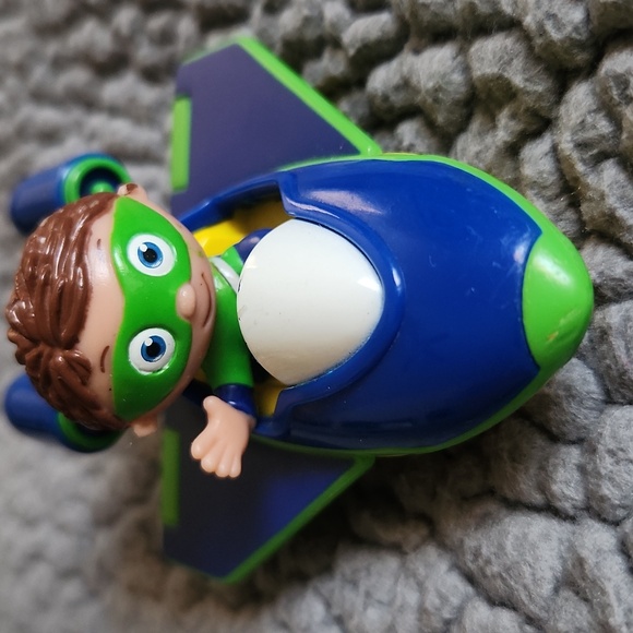 Super Why Wyatt And Alpha Pig Flyer Vehicles 2009 Learning Curve - Picture 2 of 9